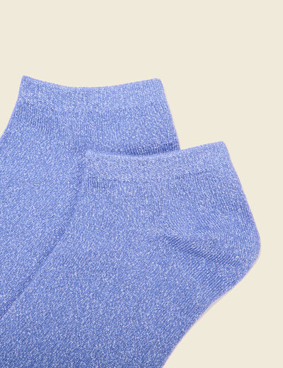 Chaussettes bleu femme