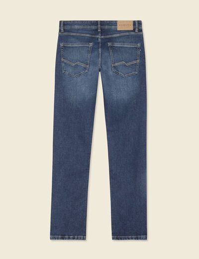 Jeans straight homme denim brut homme