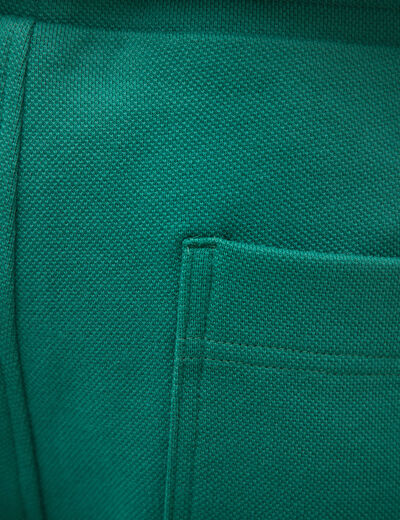 Bermuda vert &eacute;meraude homme