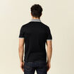Polo manches courtes noir homme