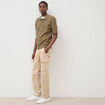 Pantalon battle longueur 32 beige homme