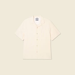 chemise manches courtes ecru homme Chemise manches courtes ecru homme