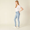 Jeans Lou - jegging denim bleach femme