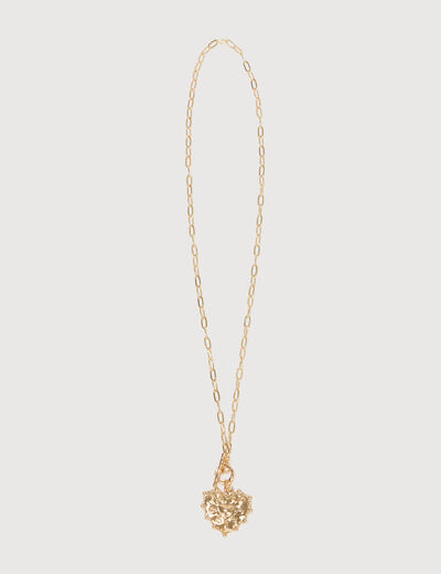Collier couleur or femme