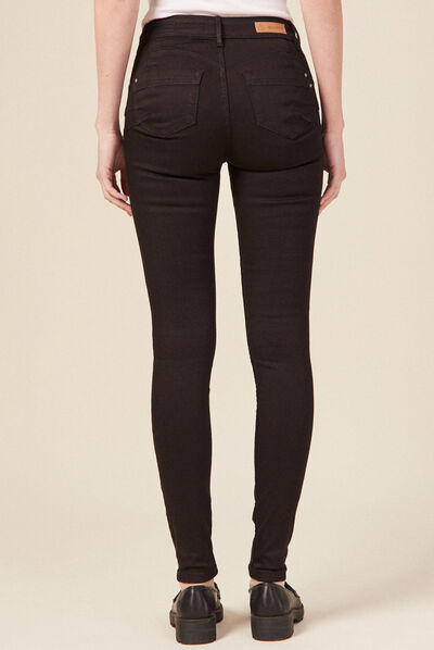 Jeans Marylin - skinny push up denim noir femme
