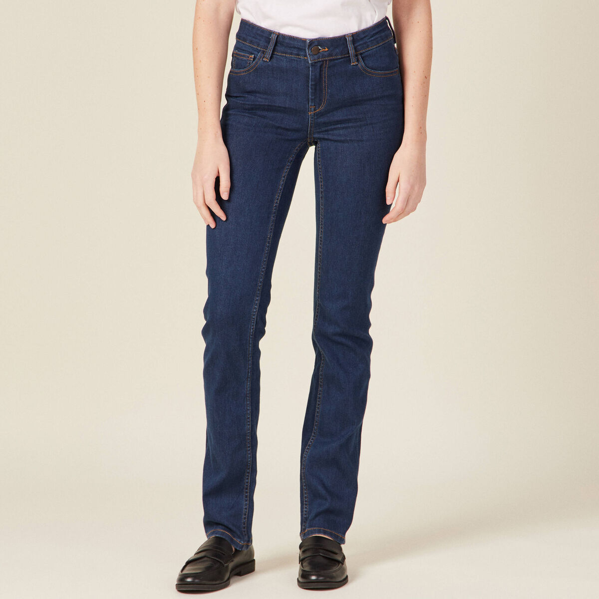Jeans Fanny - regular denim brut femme
