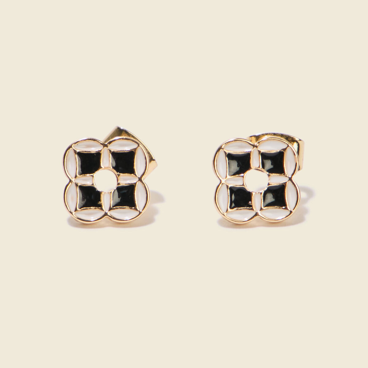 Boucles d'oreilles multicolore femme