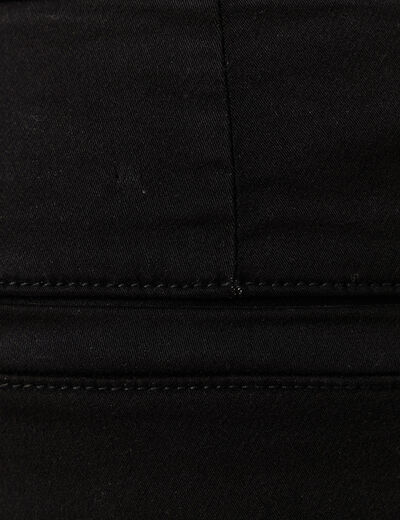 Pantalon battle bas resserré noir homme