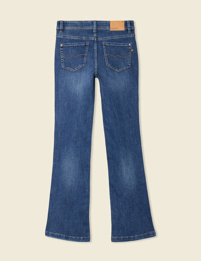 Jeans bootcut denim stone femme