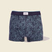 Lot 2 boxers bleu pétrole homme
