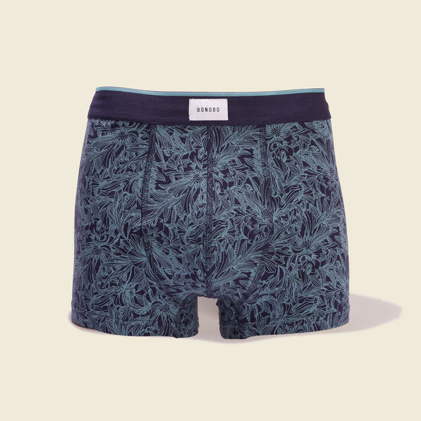 lot 2 boxers bleu petrole homme Lot 2 boxers bleu pétrole homme
