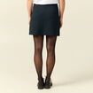 Jupe courte bleu marine femme