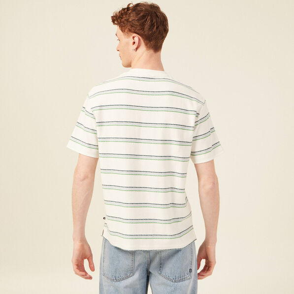 T-shirt manches courtes ecru homme