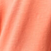 Robe longue droite col rond terracotta femme