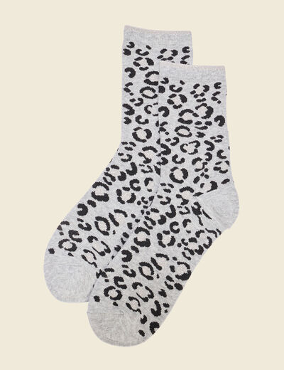 Chaussettes gris femme