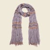 Foulard marron homme