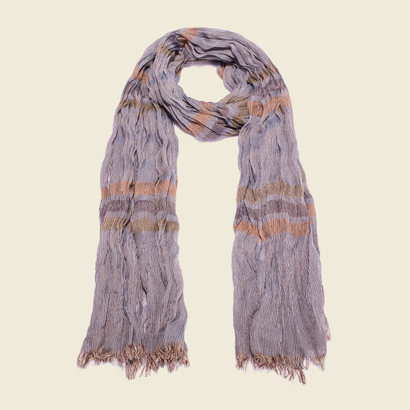 Foulard marron homme