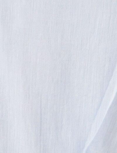 Blouse éco-responsable bleu ciel femme