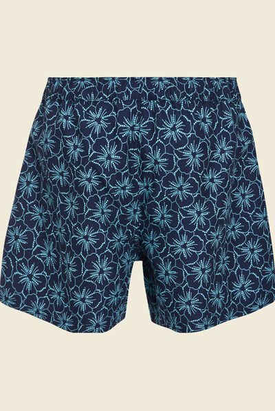 Short de bain bleu marine homme