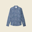 Chemise manches longues bleu homme