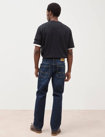 Jeans regular longueur 32 denim brut homme