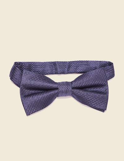 Noeud de papillon bleu marine homme