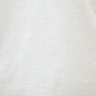 T-shirt ample en coton manches courtes ecru homme