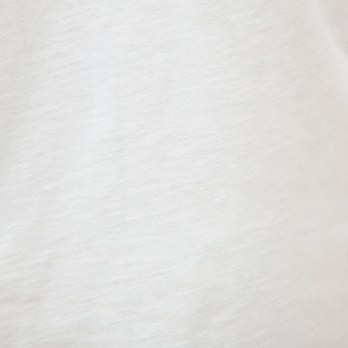 T-shirt ample en coton manches courtes ecru homme