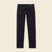Jeans straight 5 poches denim noir homme
