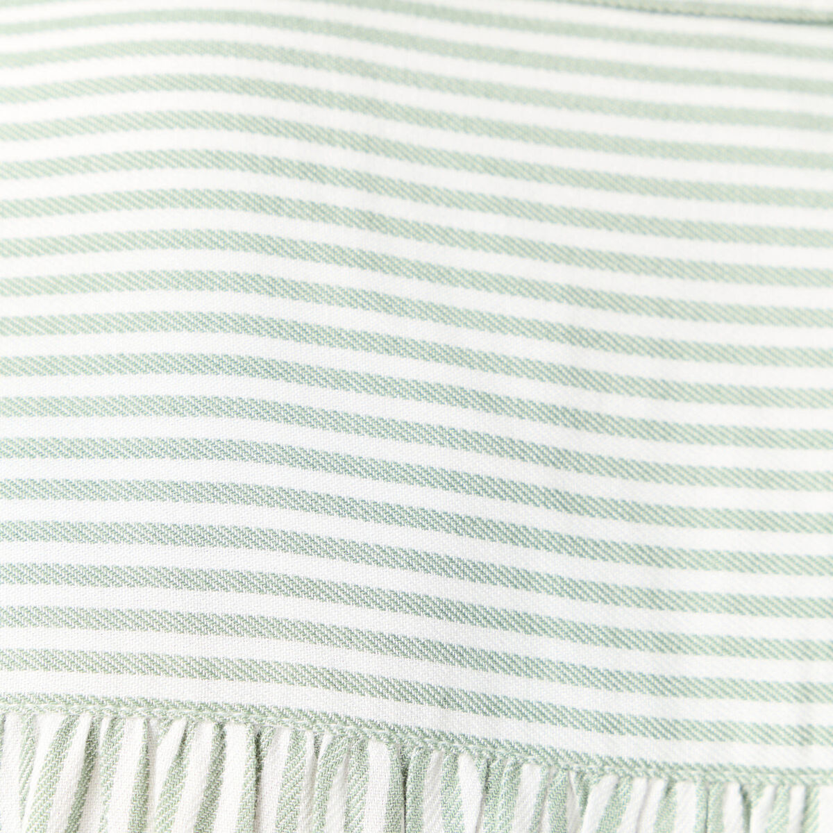 Blouse manches longues vert olive femme