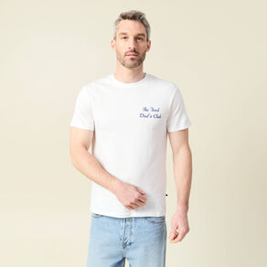 T-shirt manches courtes blanc homme