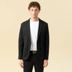 Veste blazer stretch noir homme