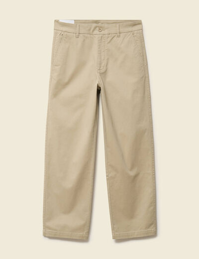 Pantalon beige homme