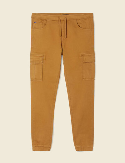 Pantalon battle slim vert olive homme