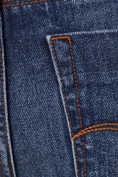 Jeans straight denim brut femme
