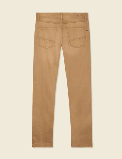 Jeans straight homme camel homme