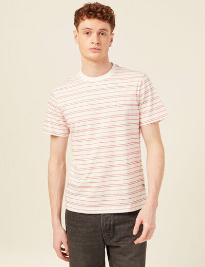 T-shirt éco-responsable ecru homme