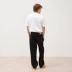 Jeans large relaxed denim noir homme