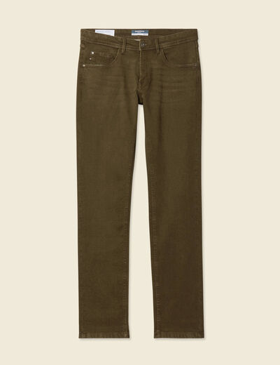 Jeans straight homme taupe homme