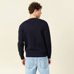 Pull éco-responsable bleu marine homme