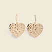 Boucles d'oreilles couleur or femme