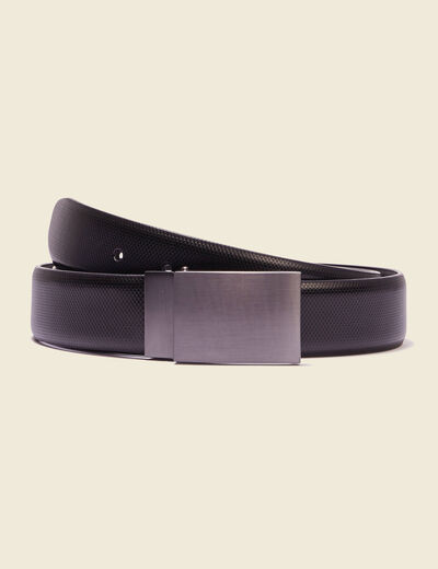 Ceinture noire homme noir homme