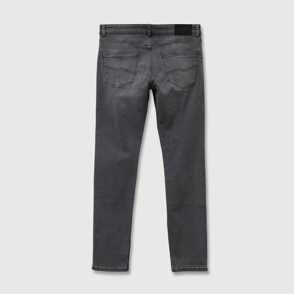 Jeans slim 5 poches longueur 32 denim gris homme