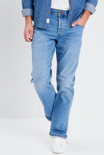 Jeans regular denim used homme