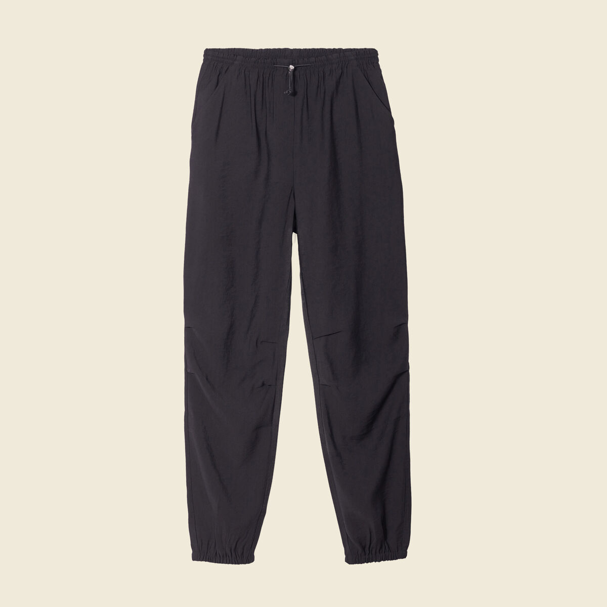 Pantalon cargo noir femme