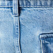 Cargo en coton denim bleach homme