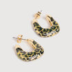 Boucles d'oreilles camel femme