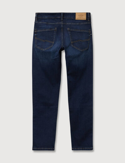 Jeans slim longueur 30 denim brut homme