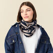 &Eacute;charpe bleu marine femme