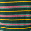 Pull col polo manches longues vert fonc&eacute; femme